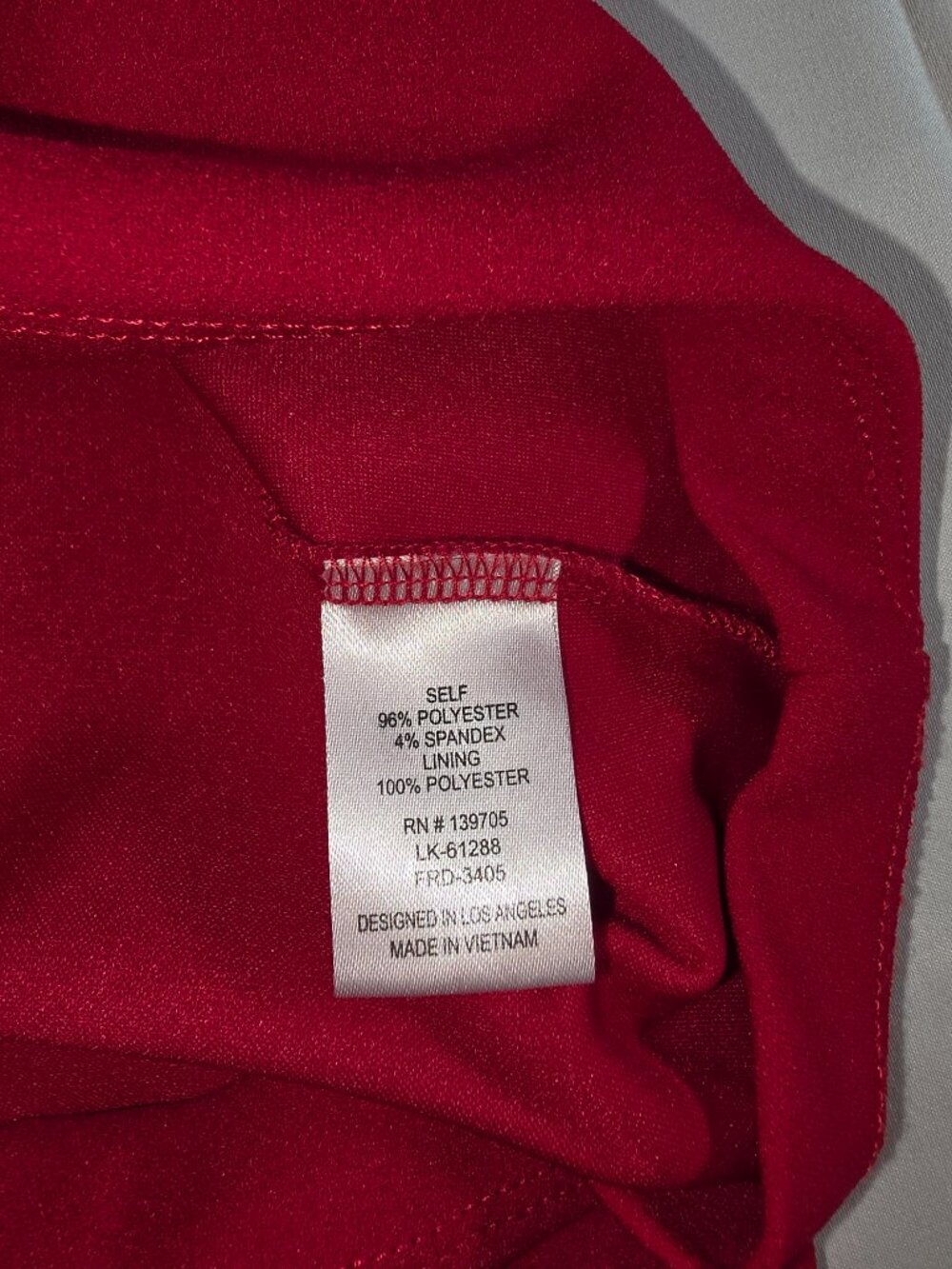 Emerald Sundae Red Ruffle Mini Dress Size XL - Picture 13 of 15